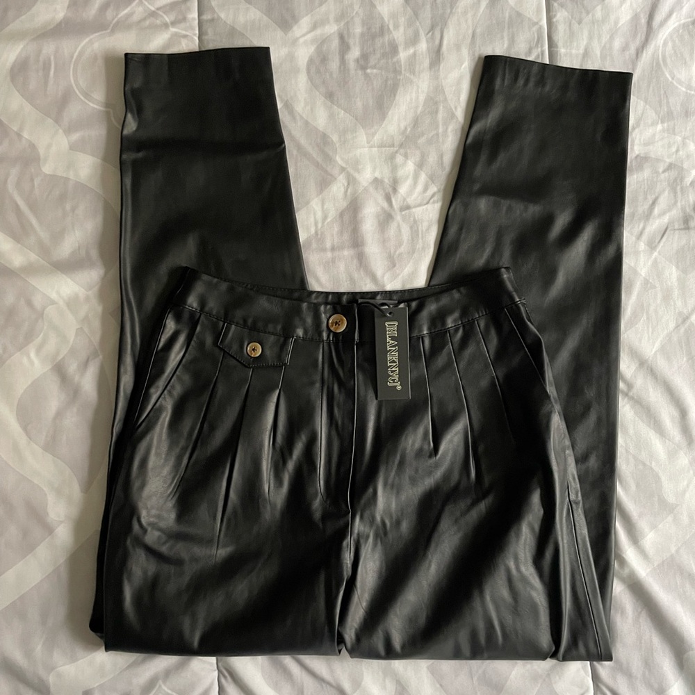 BLANKNYC Faux Leather Pants
